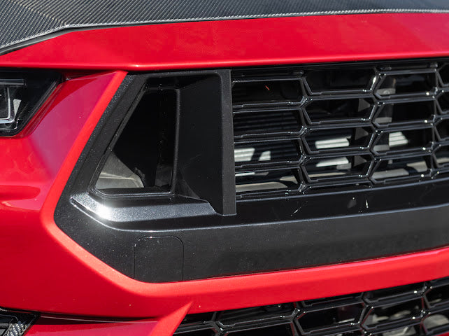 2024+ FORD MUSTANG S650 | CARBON FIBER FRONT GRILLE INSERT REPLACEMENT UPPER & LOWER